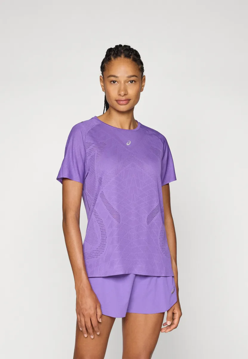 METARUN TOP - Sport T-Shirt - edo purple