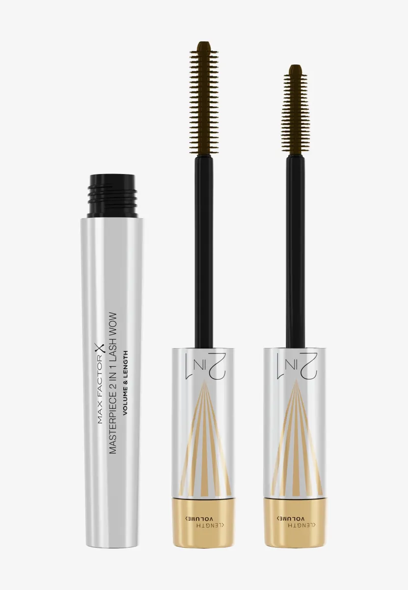 MF MP 2IN1 LASH WOW MASCARA - Mascara - black brown