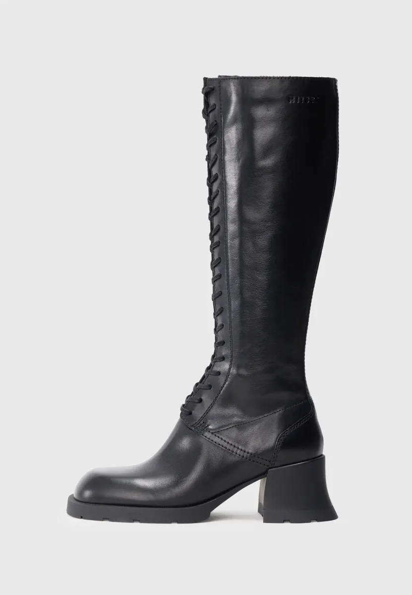 MICHAELA - Schnürstiefel - black