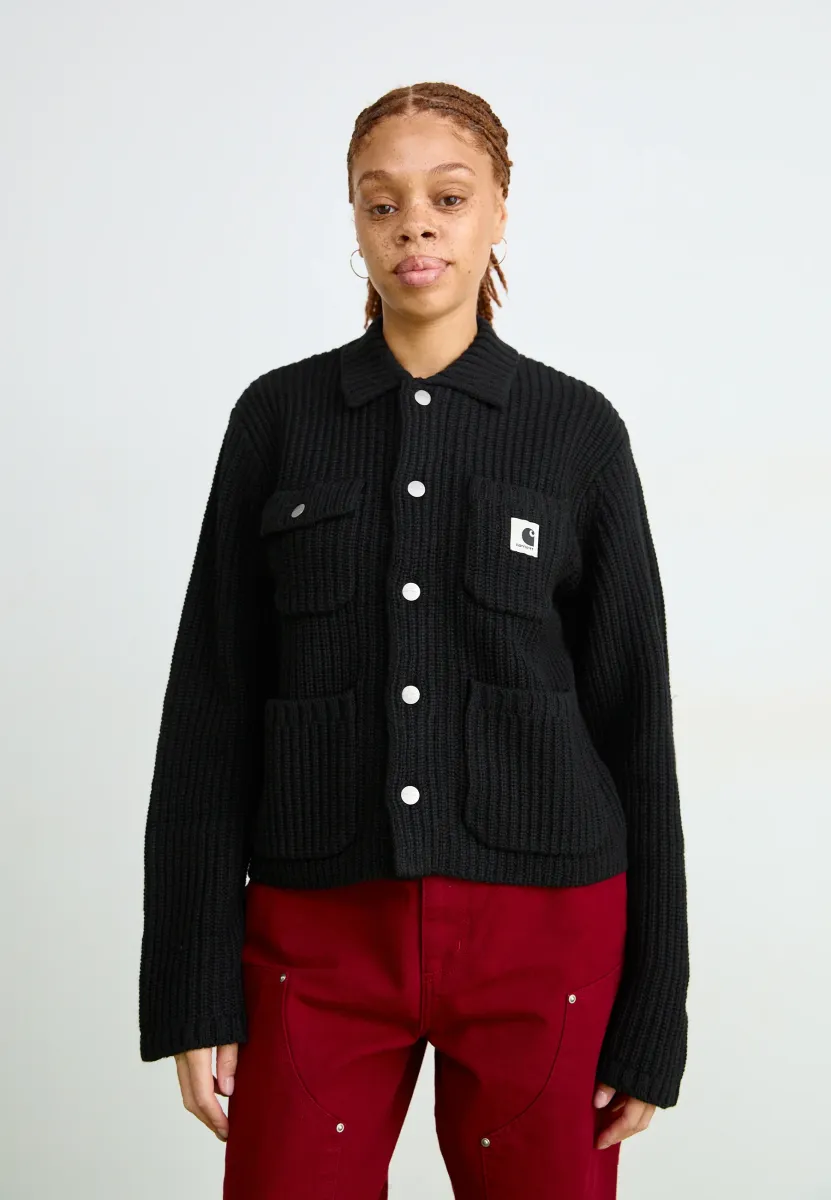 MICHIGAN - Strickjacke - black