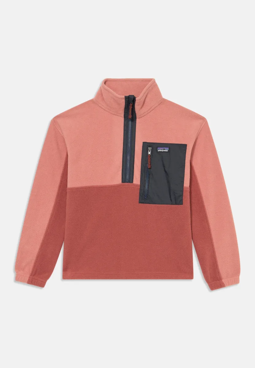 MICRODINI ZIP PULLOVER UNISEX - Fleecepullover - potters red