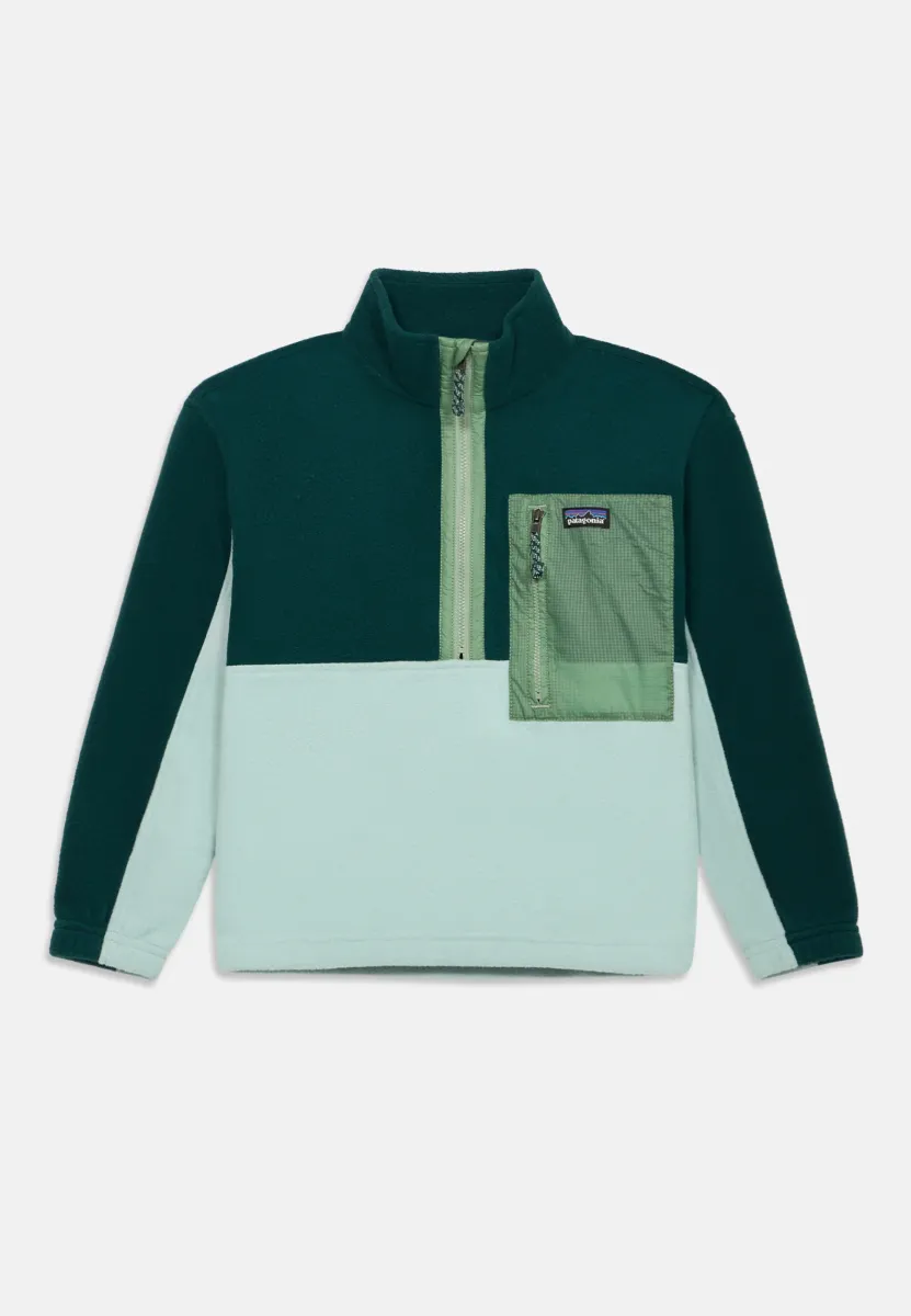 MICRODINI ZIP PULLOVER UNISEX - Fleecepullover - virtually blue