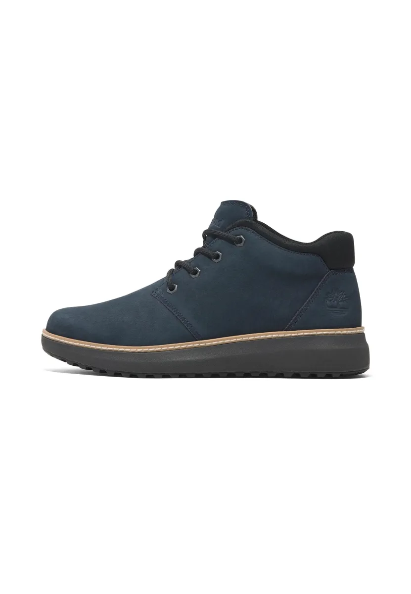 MID CHUKKA - Schnürstiefelette - navy nubuck
