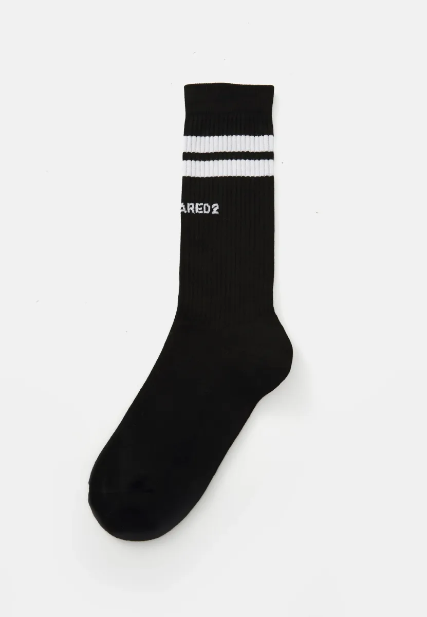 MID CREW SOCKS - Socken - black