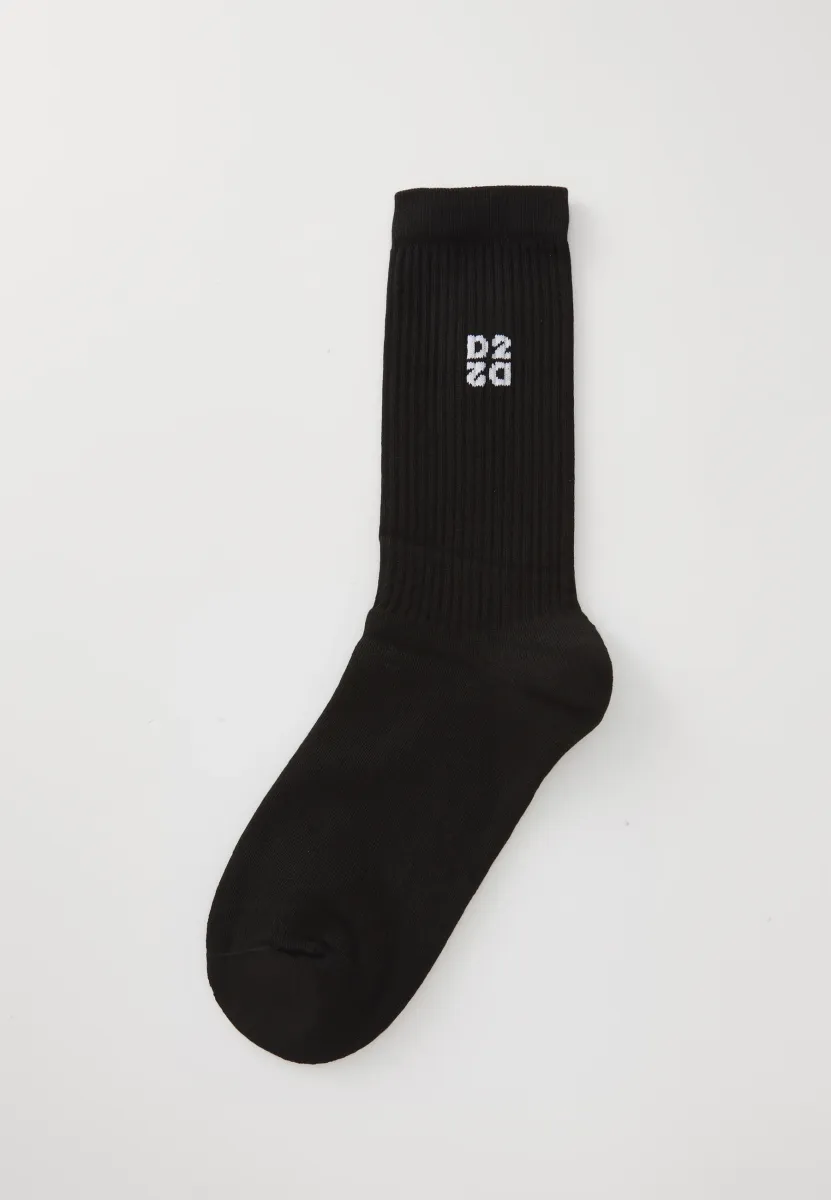 MID CREW SOCKS - Socken - black