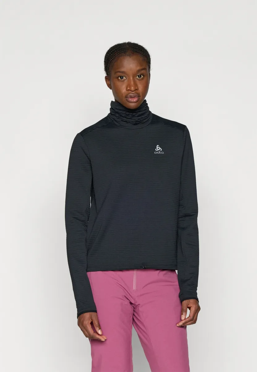 MID LAYER ESSENTIAL THERMAL - Langarmshirt - black