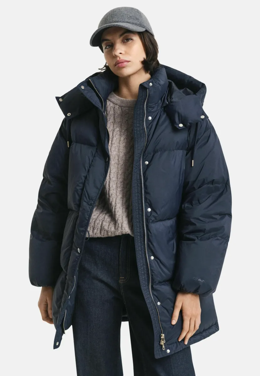 MID LENGTH - Daunenmantel - evening blue