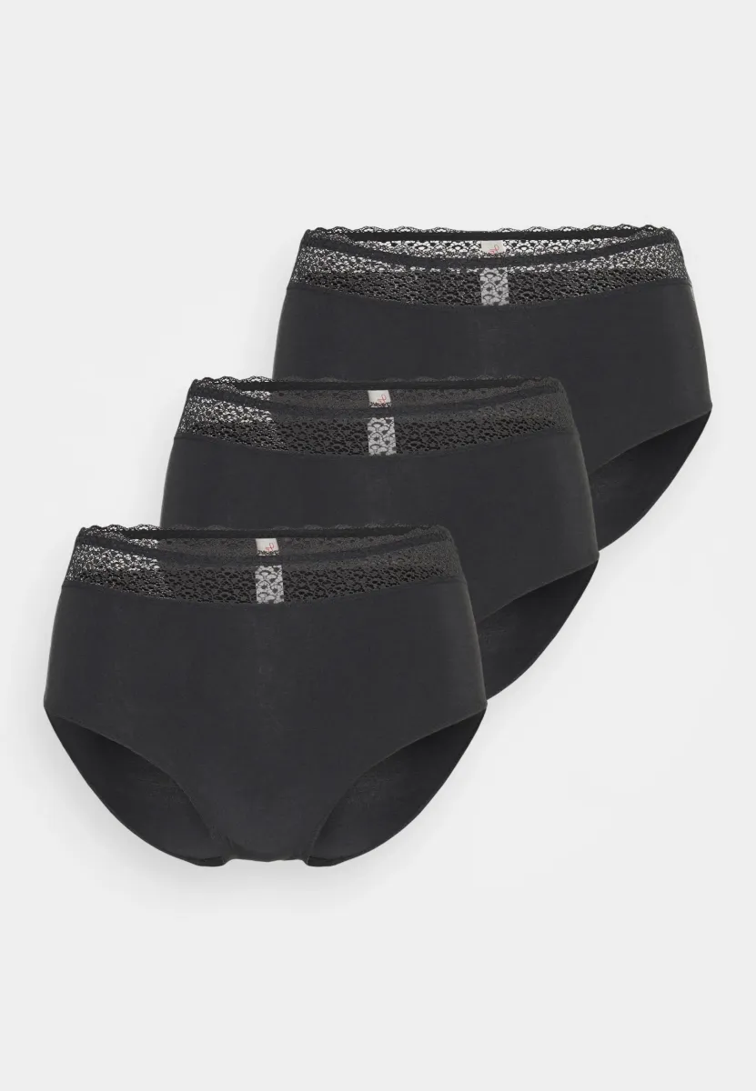 MIDI 3 PACK - Slip - black