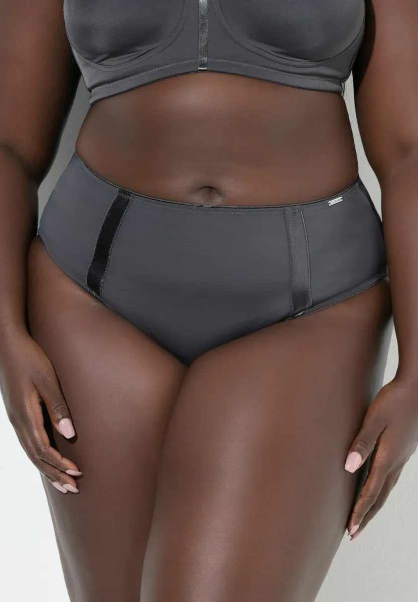 MIDI BANDE EN - Slip - dark grey