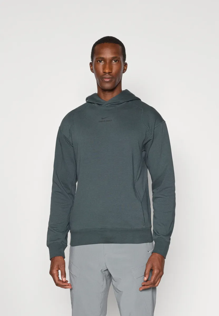 MIDLAYER HOODIE - Kapuzenpullover - seaweed/black