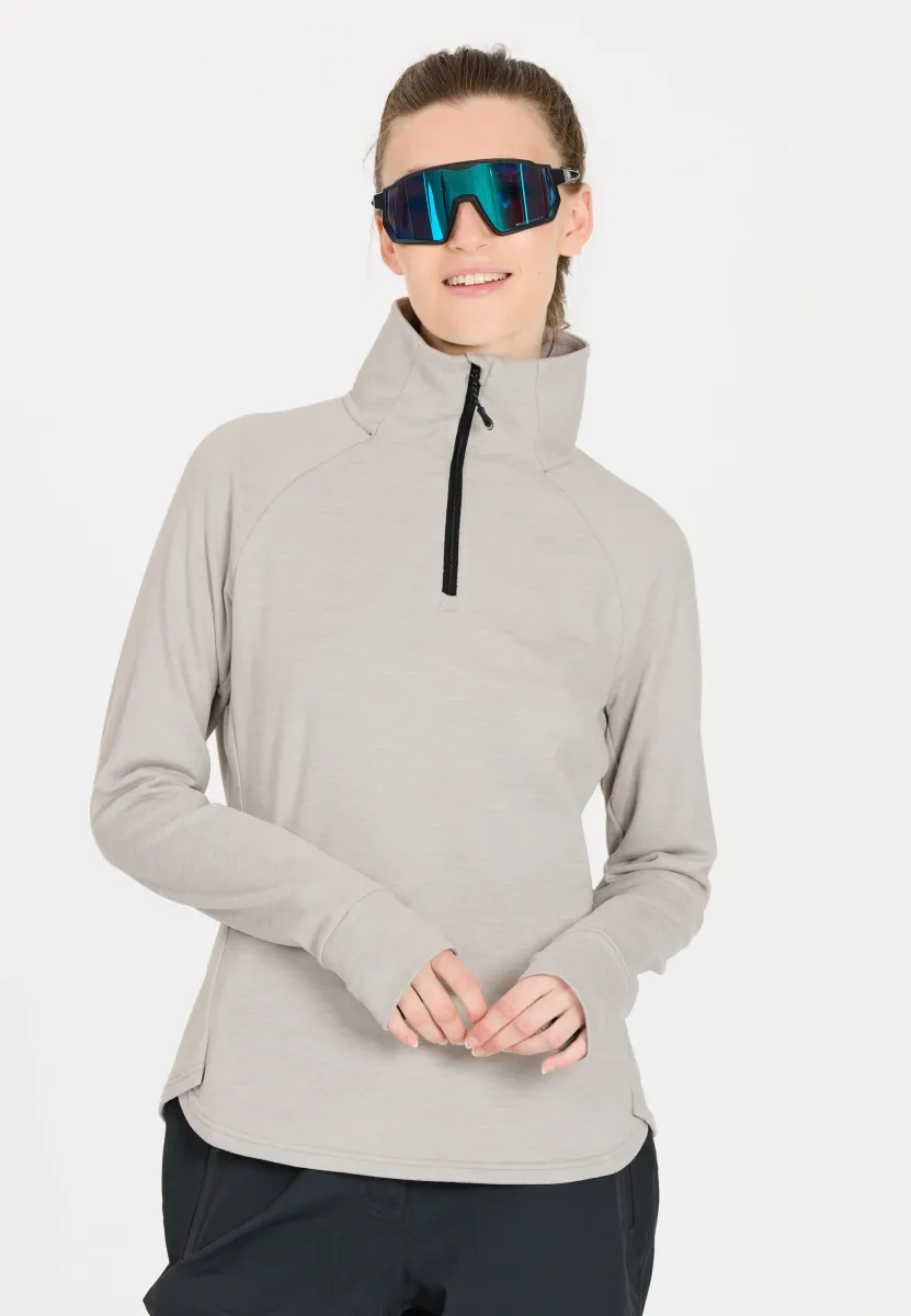 MIDLAYER KAJSA - Langarmshirt - light grey melange