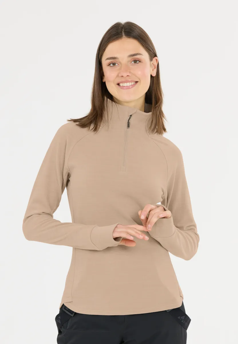 MIDLAYER KAJSA - Langarmshirt - simply taupe