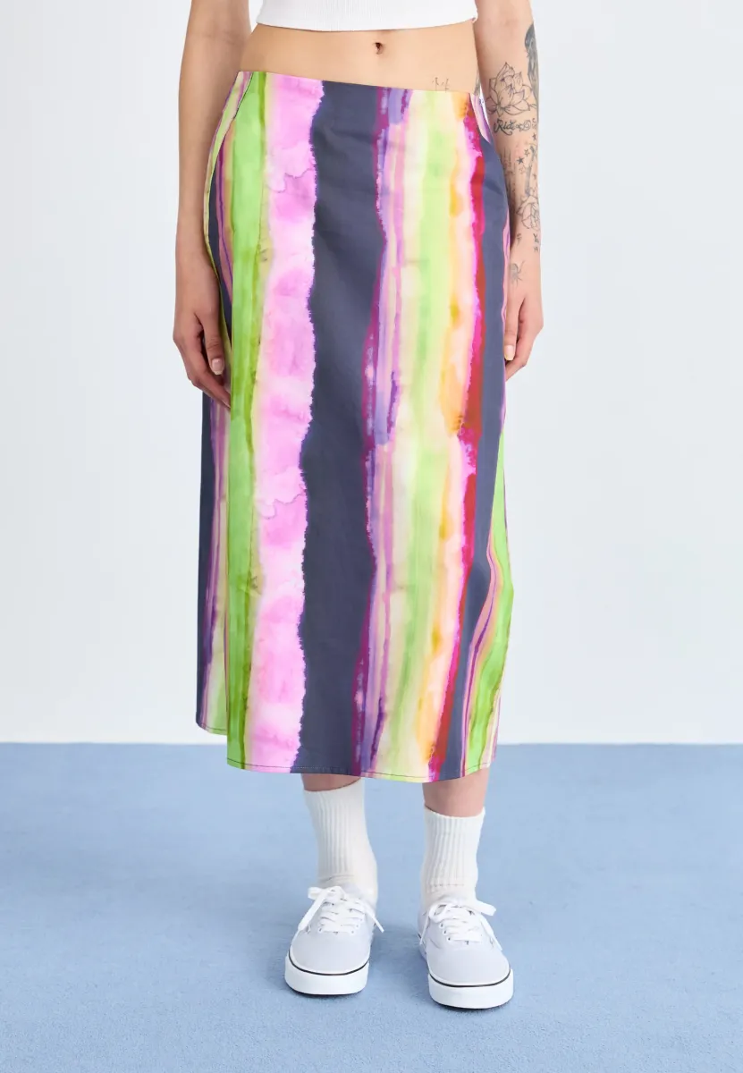 MIDORI SLIP SKIRT - Maxirock - multi