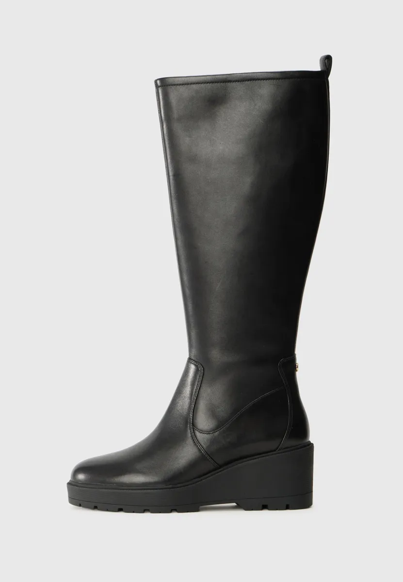 MIEREILLE - Keilstiefel - black