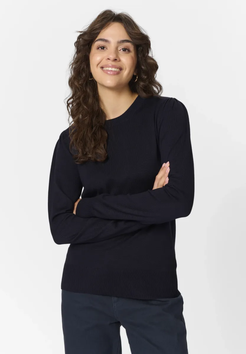 MILA PULLOVER - Strickpullover - night sky
