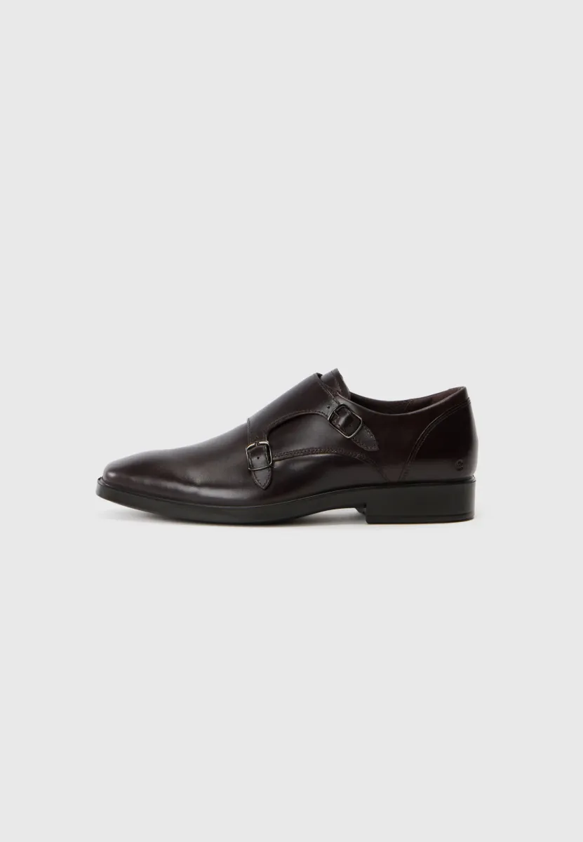 MILAN DOUBLE MONK - Business-Slipper - coffee