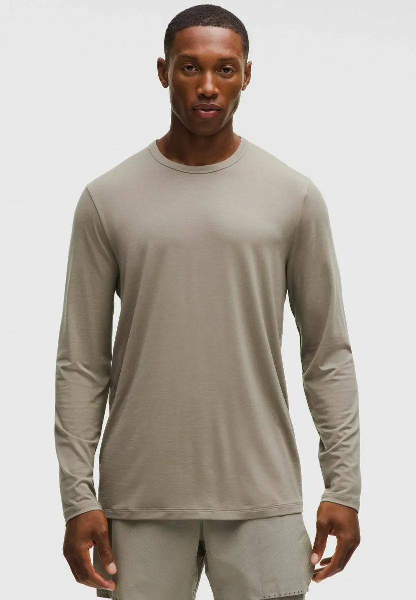 MILE MAKER LONG SLEEVE - Langarmshirt - warm ash grey