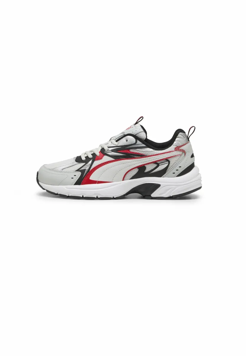 MILENIO TECH - Sneaker low - cool light gray for all time red silver