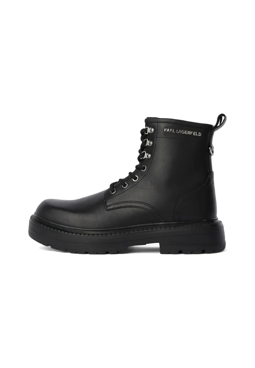 MILES MID - Schnürstiefelette - black