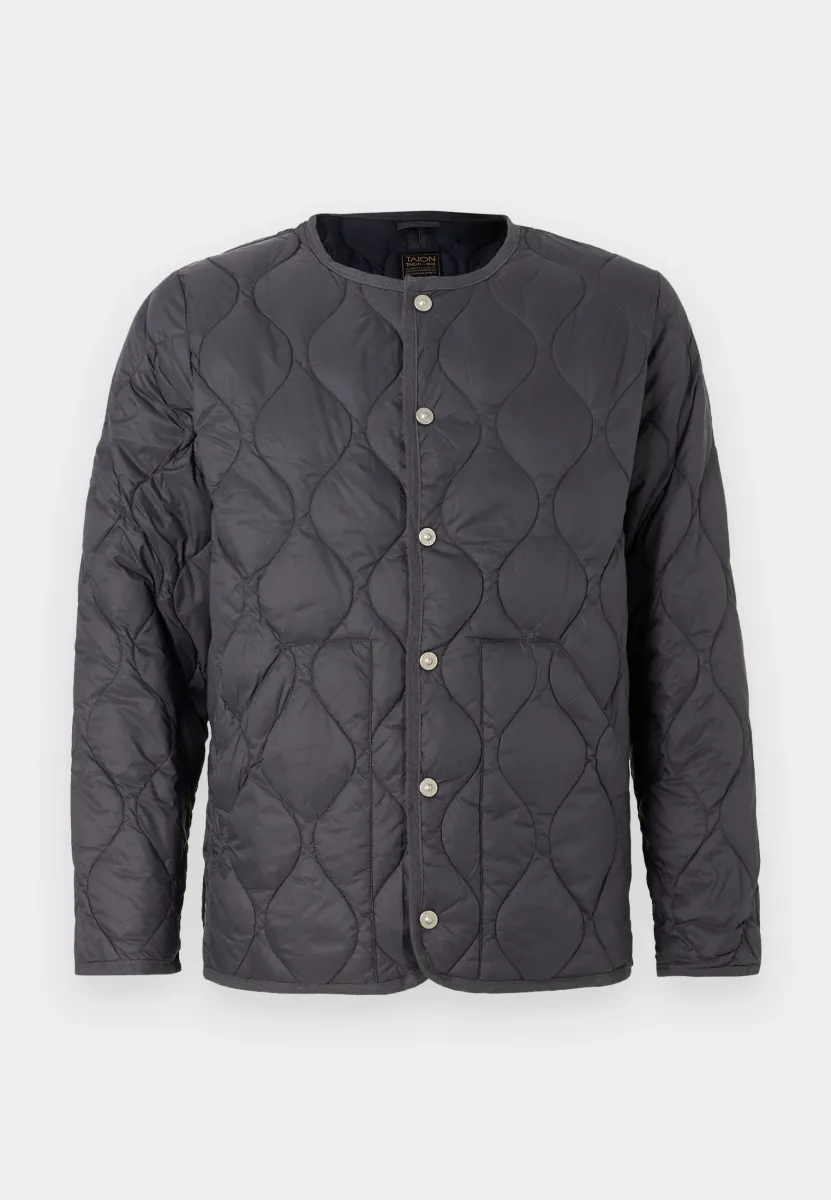 MILITARY CREW NECK UNISEX - Daunenjacke - charcoal