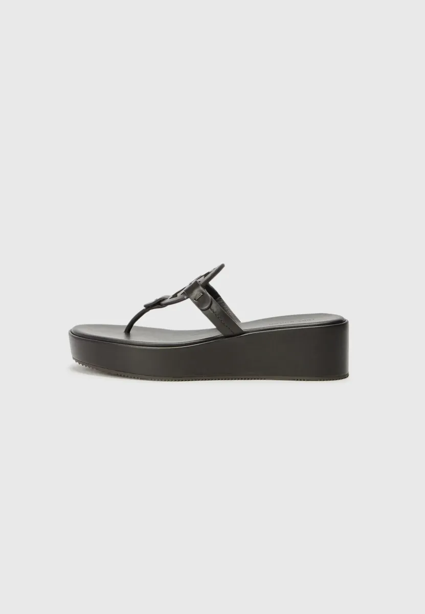 MILLER - Plateausandalette - cocoa