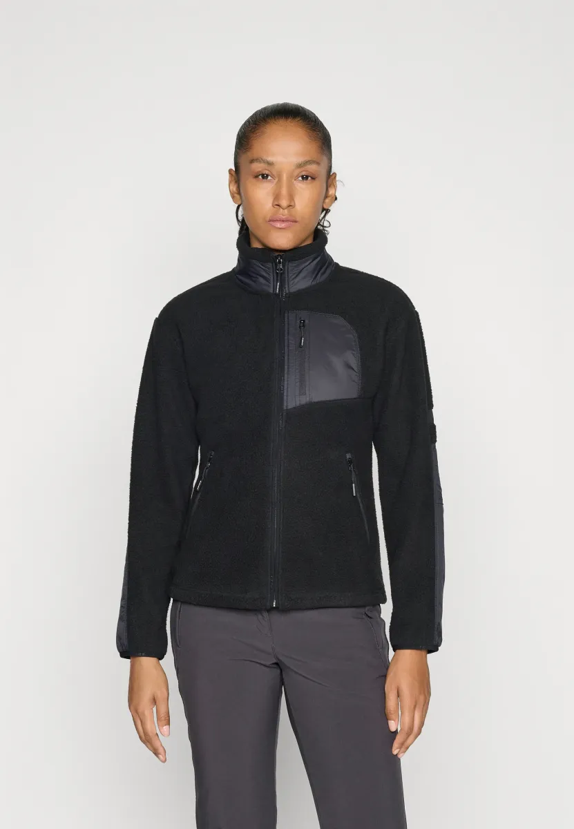 MILLSTADT - Fleecejacke - basic black