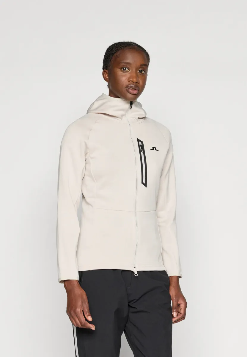 MILLY POLARTEC HOOD - Sweatjacke - moonbeam