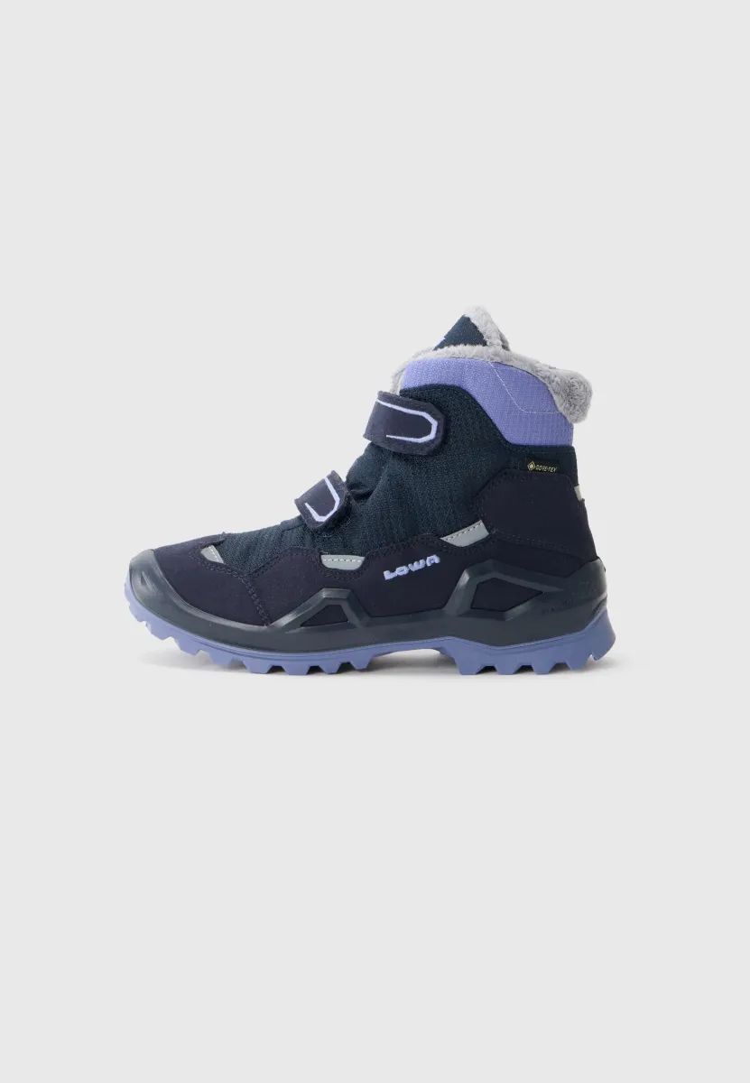 MILO EVO UNISEX - Snowboot/Winterstiefel - navy/lavendel