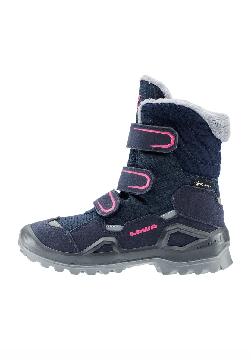 MILO GTX UNISEX - Snowboot/Winterstiefel - navy/beere