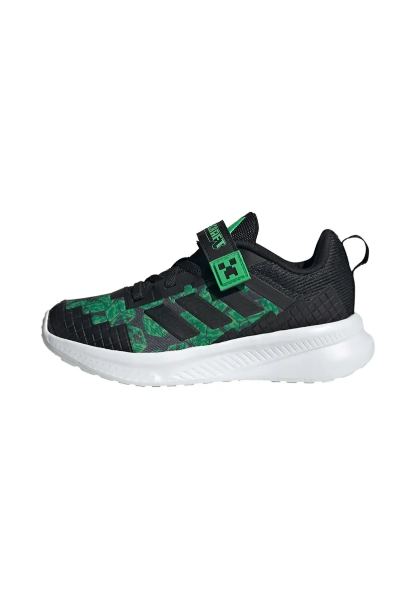 MINECRAFT FORTARUN EL C - Laufschuh Straße - core black core black ftwr white