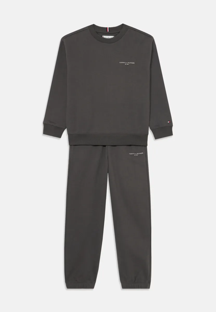 MINI CORP C NECK UNISEX SET - Sweatshirt - washed black