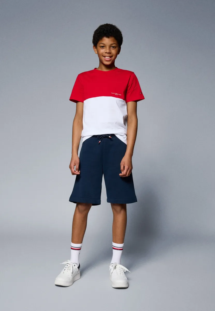 MINI CORP COLOURBLOCK SET - T-Shirt print - primary red/white