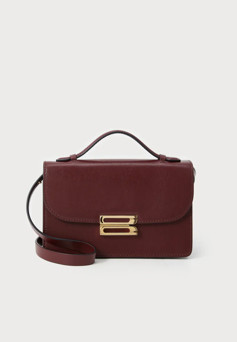 MINI DORIAN BAG - Handtasche - burgundy