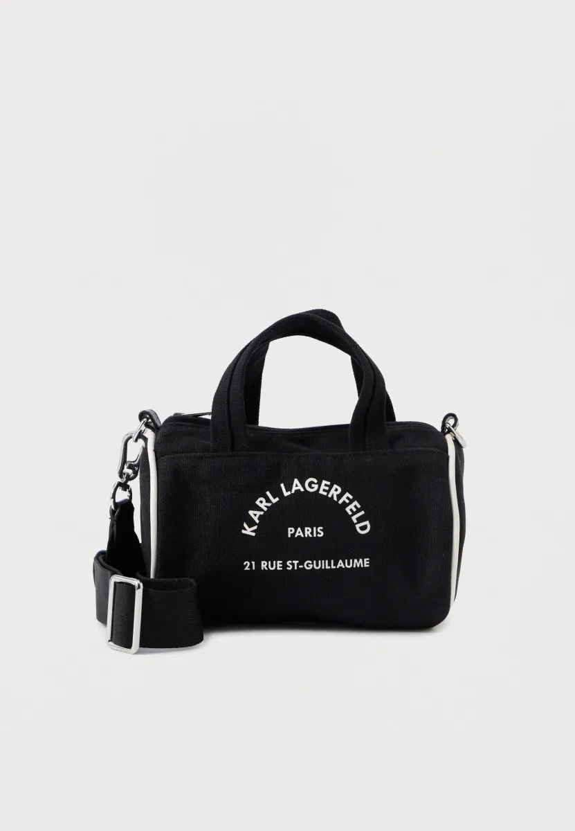 MINI DUFFLE - Handtasche - black