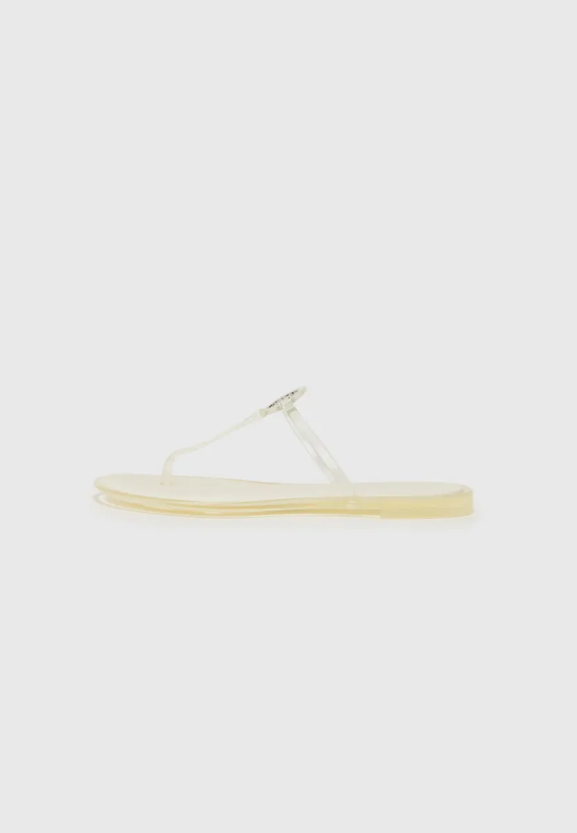 MINI MILLER JELLY - Riemensandalette - clear/silver-coloured