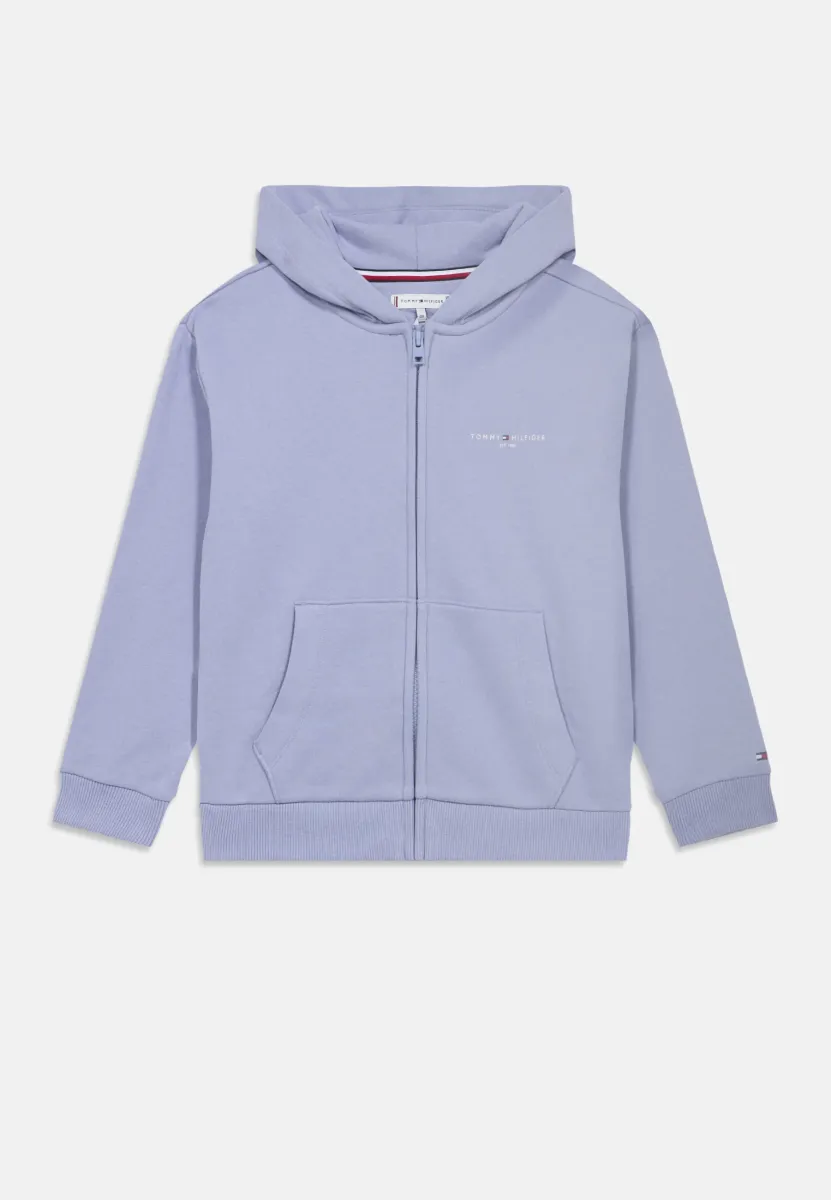 MINI ZIP THROUGH HOODIE UNISEX - Sweatjacke - periwinkle dusk