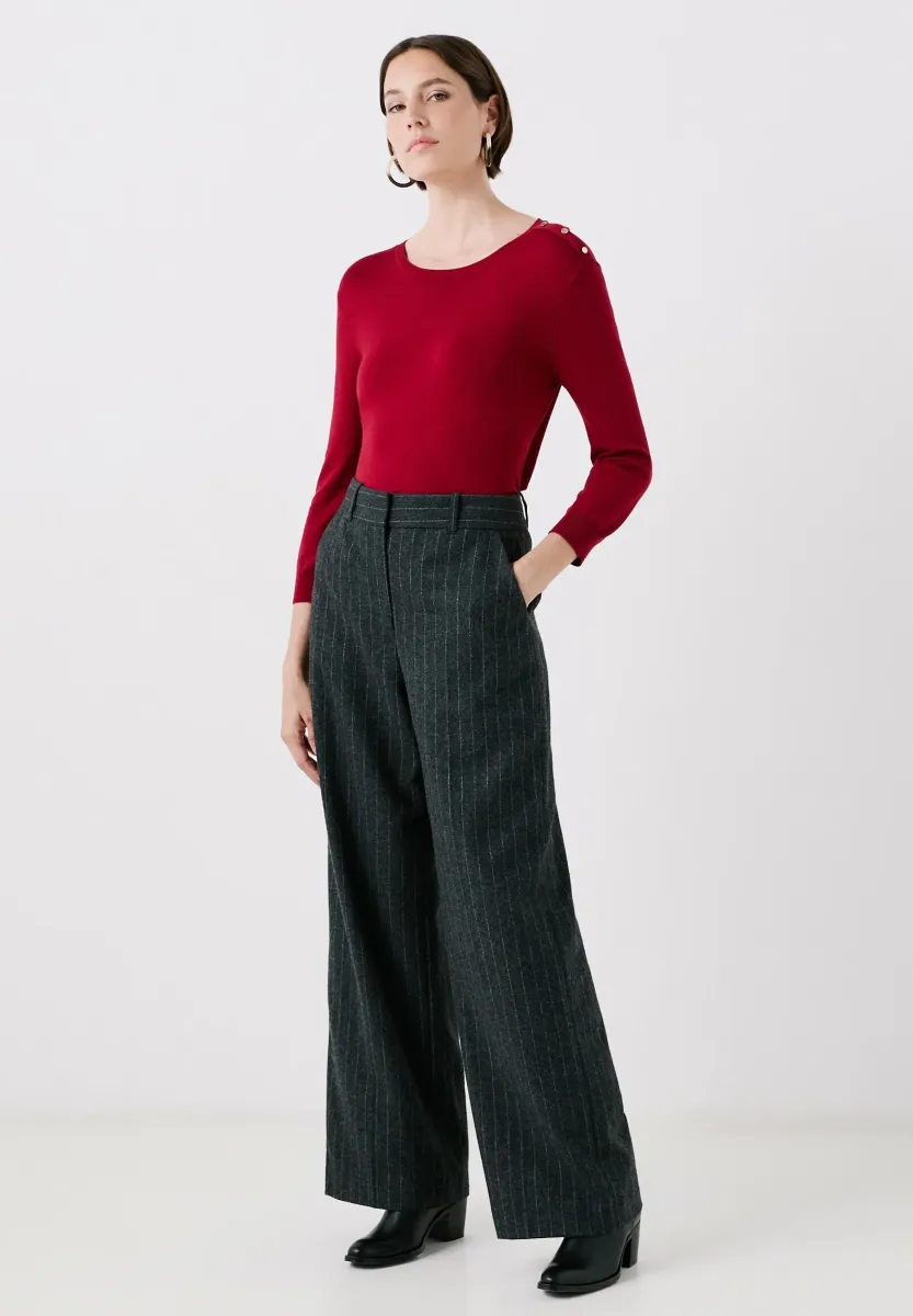 MINNESOTA - Strickpullover - bordeaux