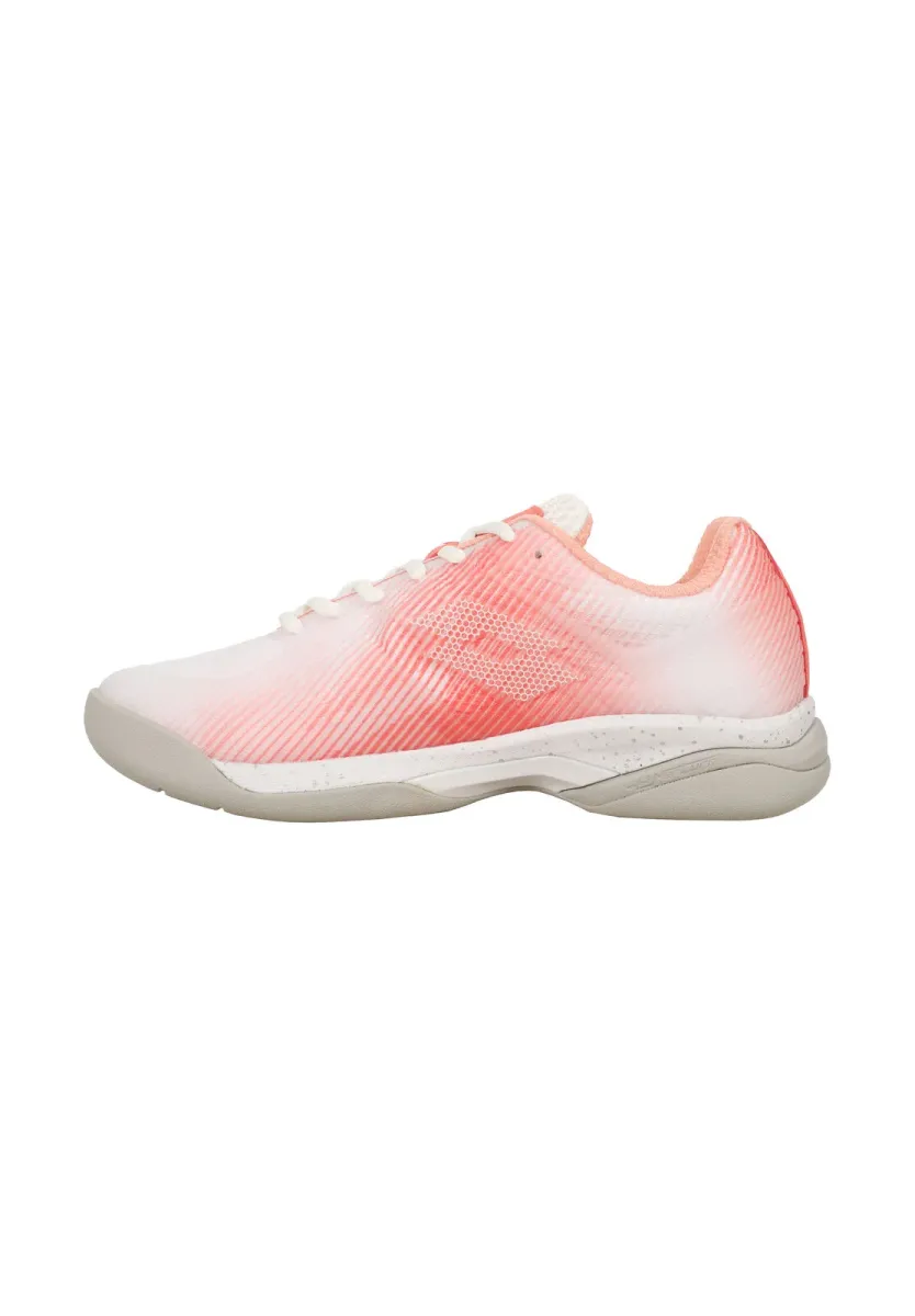 MIRAGE 300 - Multicourt Tennisschuh - all white/shell pink/peach bud