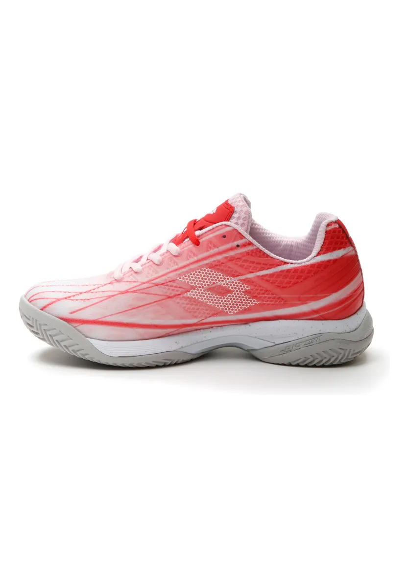 MIRAGE 300 - Tennisschuh für Sandplätze - koralle weiss hellgrau