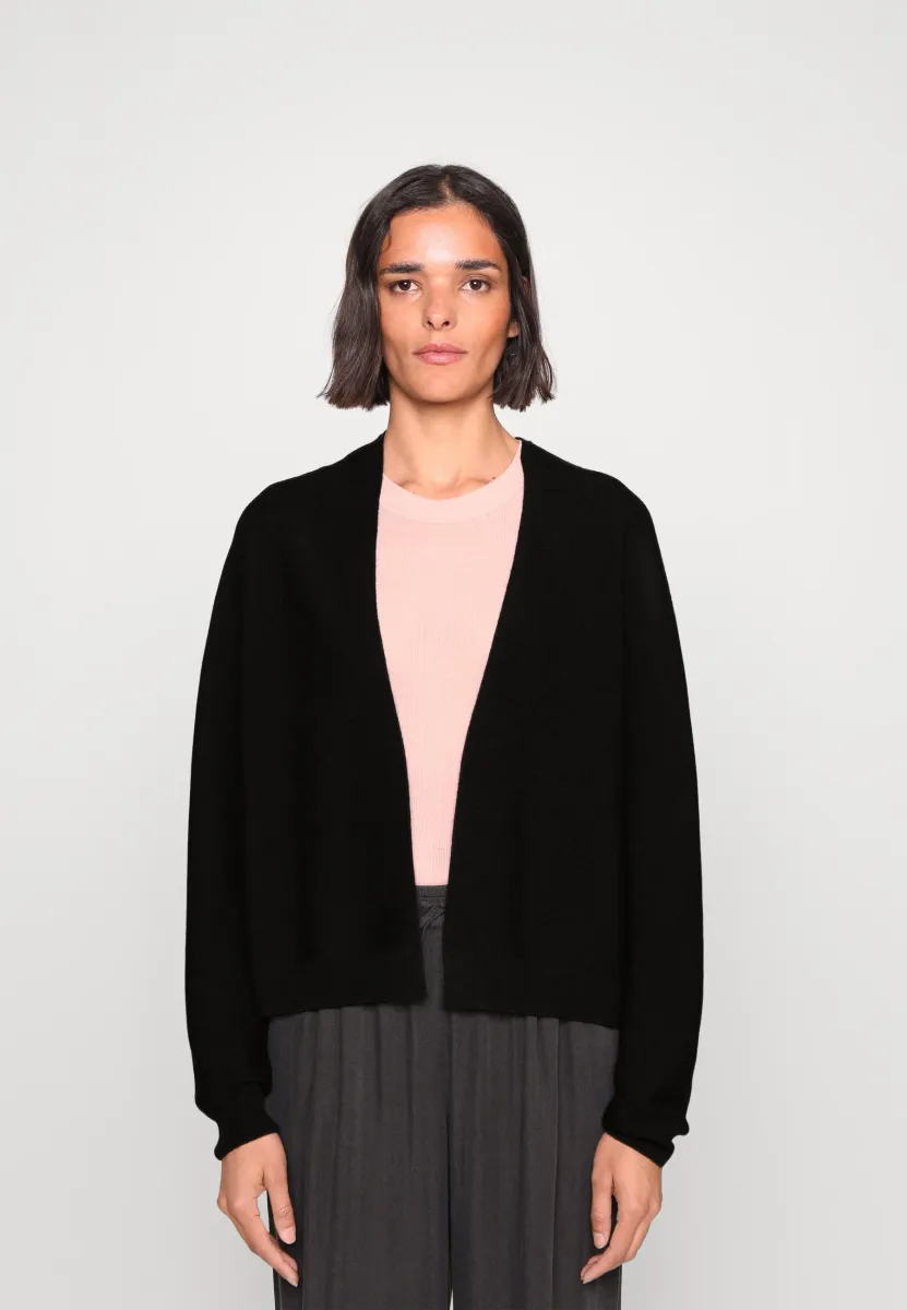 MIRALA - Strickjacke - black