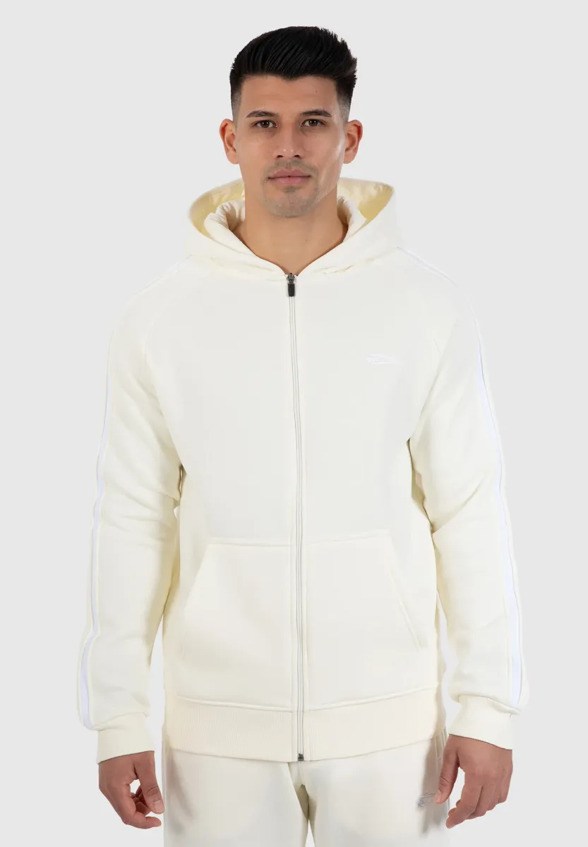 MIRAN ZIP HOODIE - Sweatjacke - creme