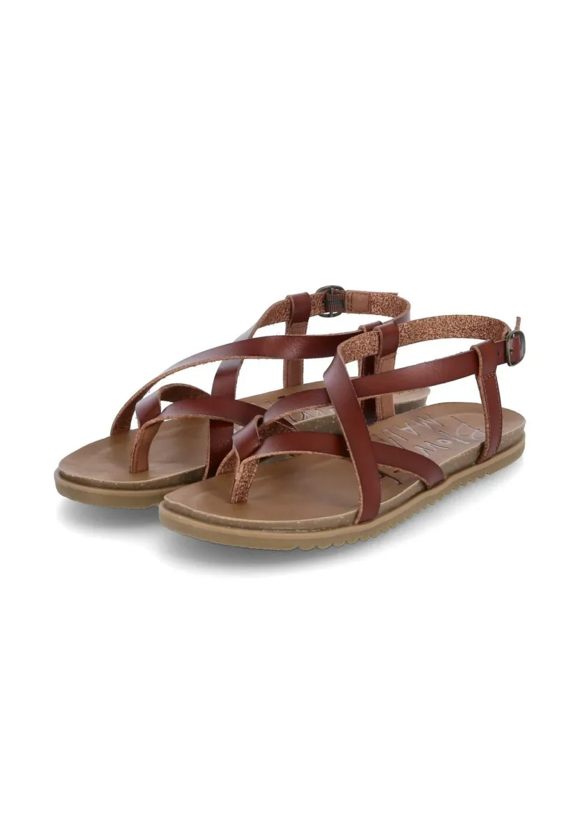 MIRENDA - Riemensandalette - braun