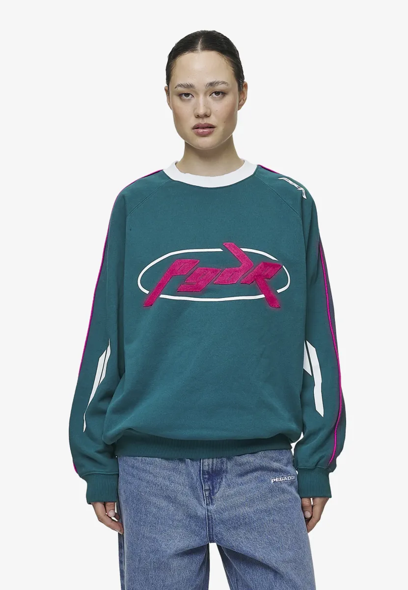 MIRI - Sweatshirt - washed urban turquoise