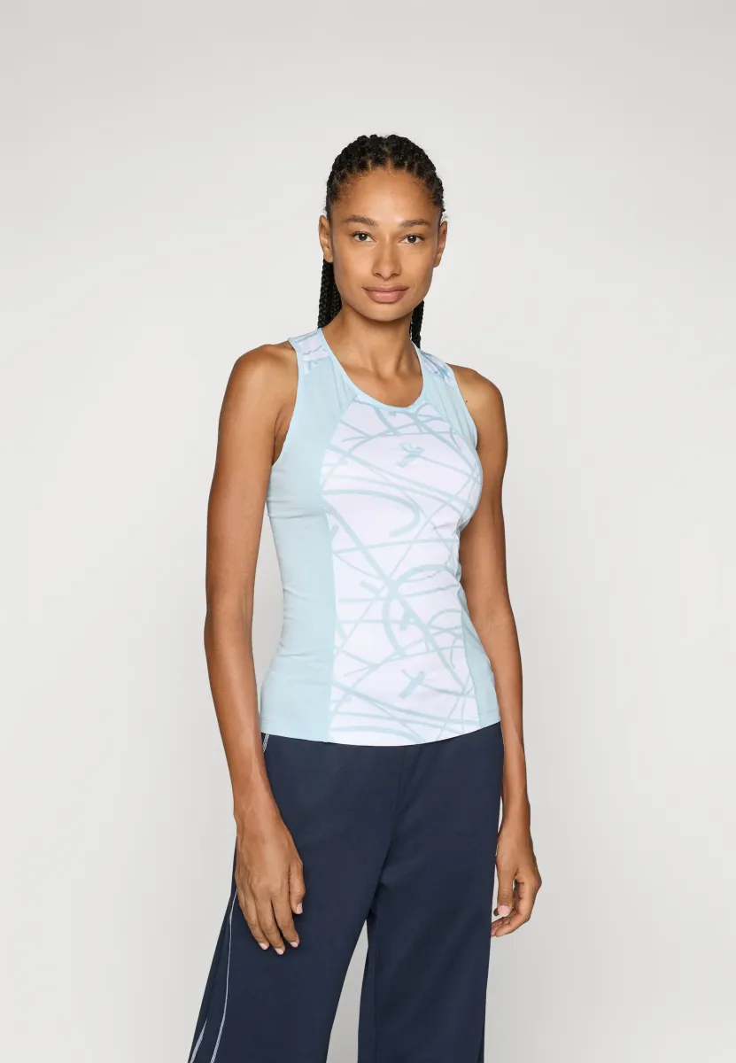 MIRIA PRINTED TOP - Top - white