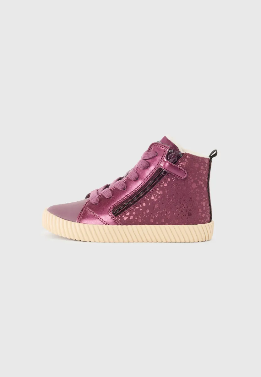 MIRROLESS - Sneaker high - prune