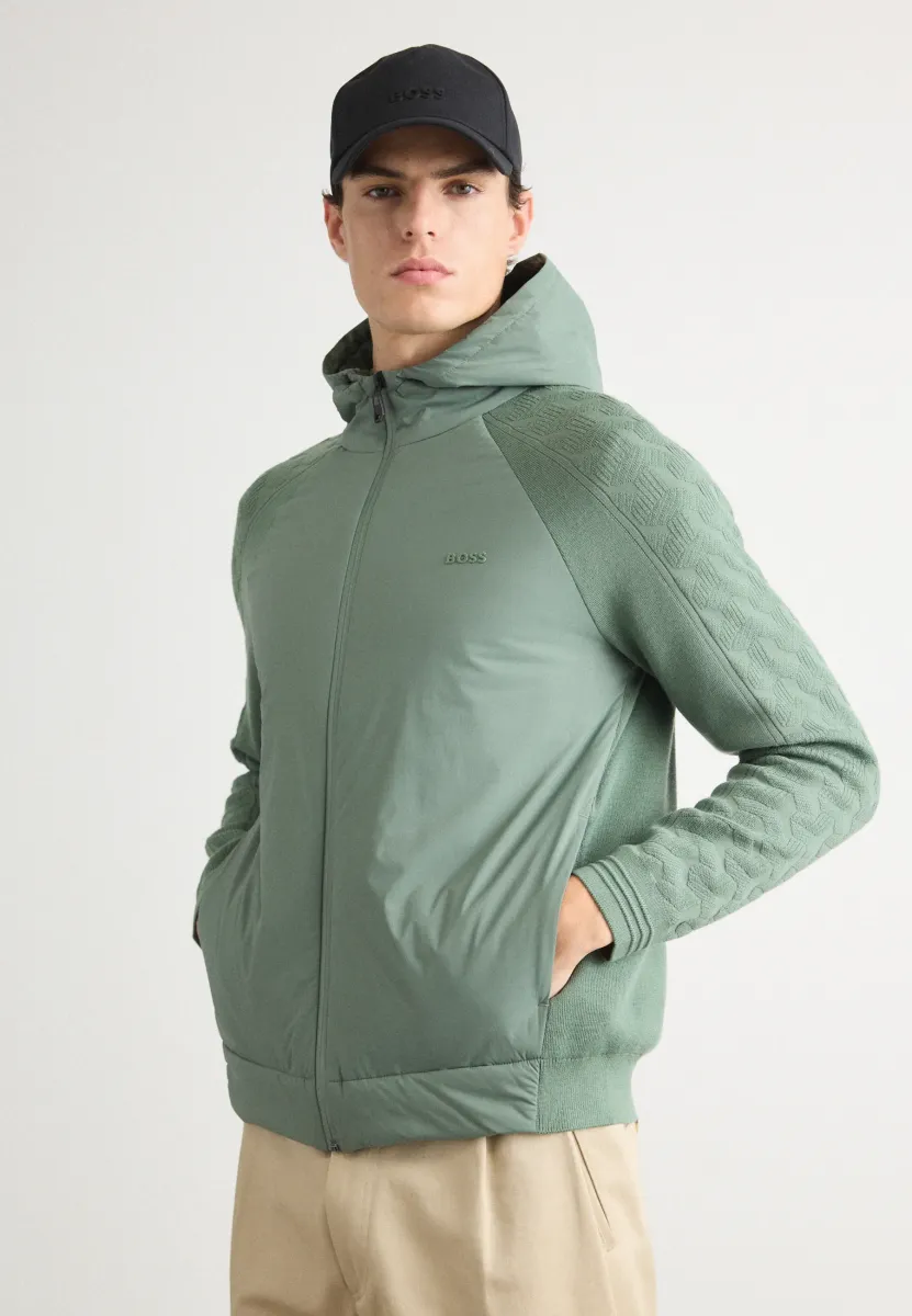 MIRROR - Strickjacke - open green