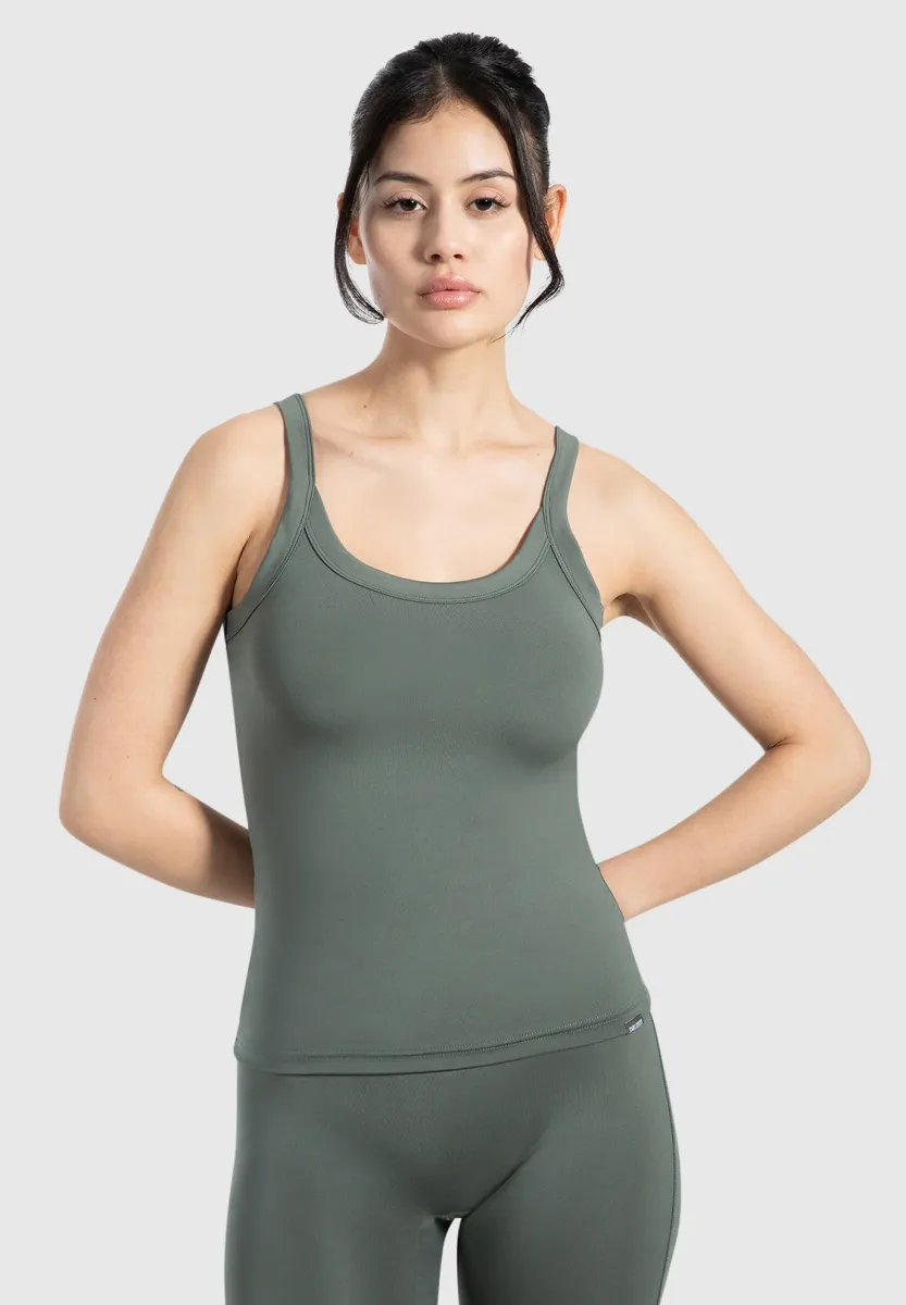 MISSIE STRETCH - Top - grün