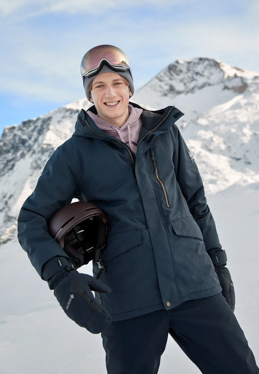 MISSION SOLID - Snowboardjacke - TRUE BLACK