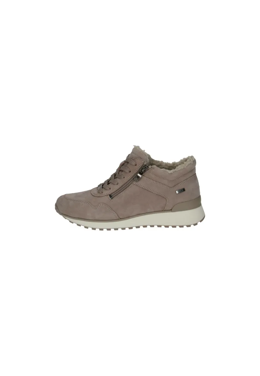 MIT CAP AIRMOTION - Sneaker low - taupe suede