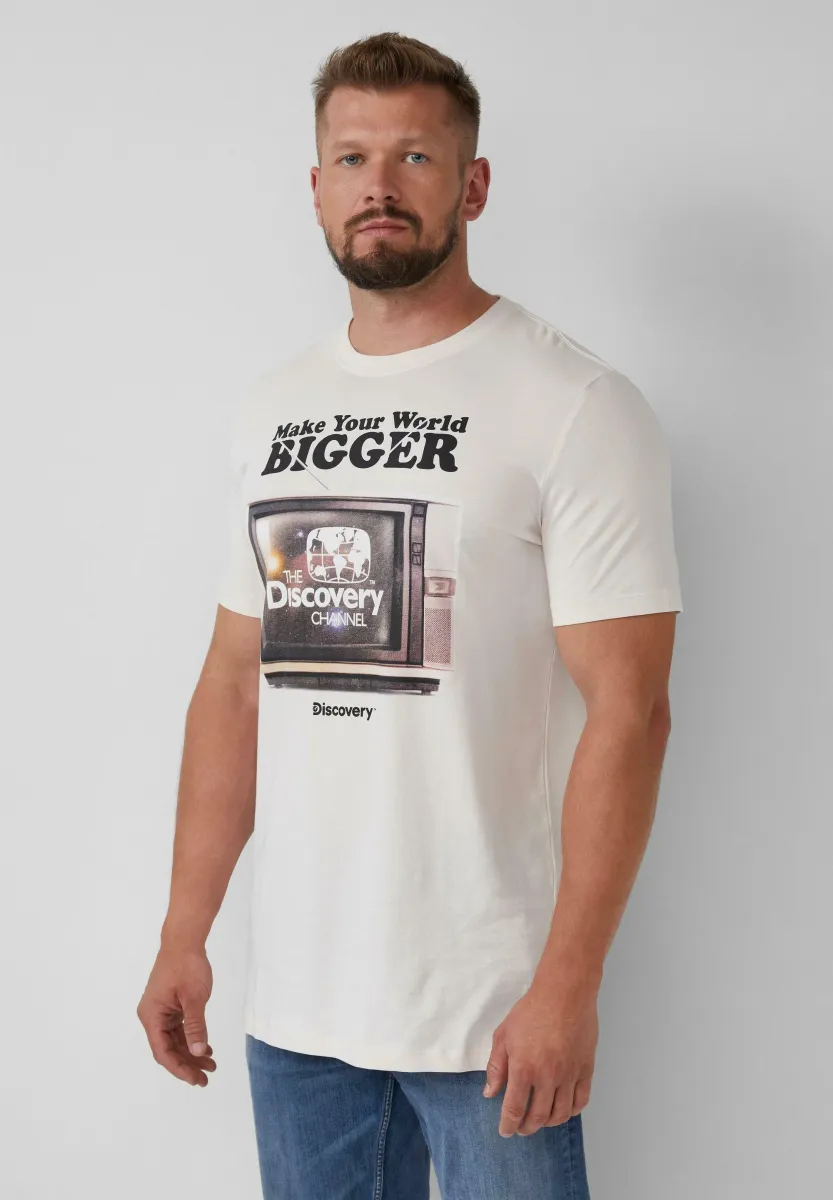 MIT DISCOVERY - T-Shirt print - creme